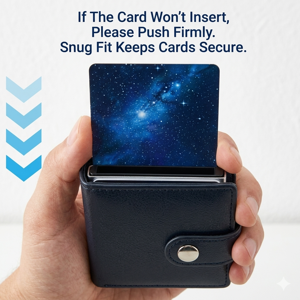 Haseeb Noir™ Carbon RFID Wallet – Luxury Slim AirTag Card Holder for Men